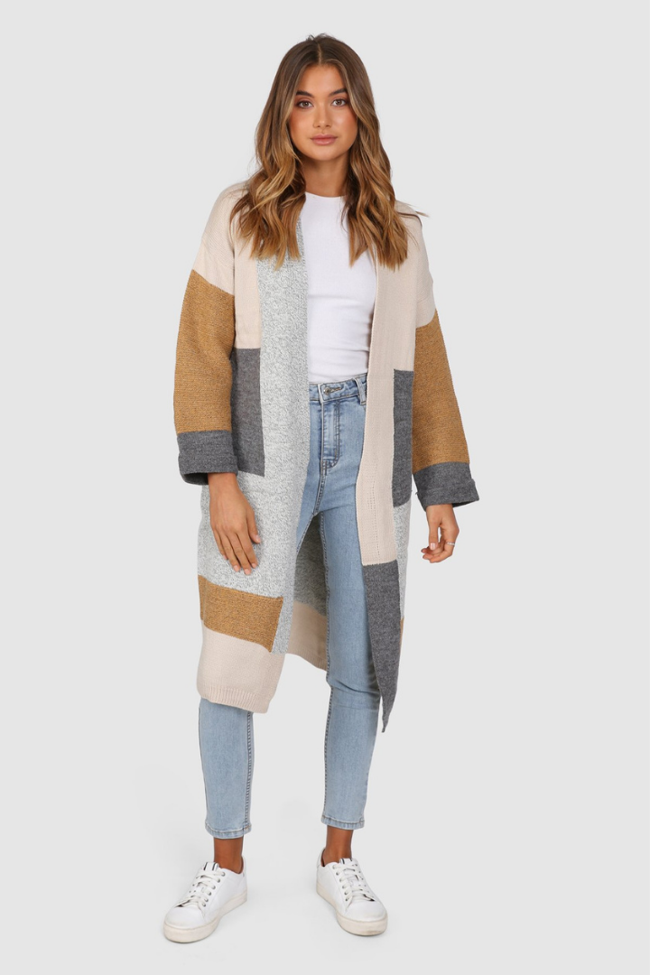Pearce Colour Block Cardigan StyleOfLife
