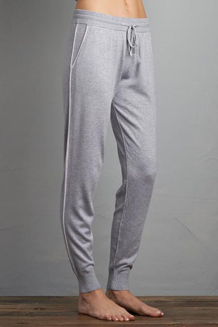 Soft  Comfy  Long Fitted  Ankle Cuffed  Relax Fit  Elastic waistband  Adjustable Drawstrings Two Side Pocket  Track Joggers 
